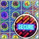 3D Security Hologram Stickers